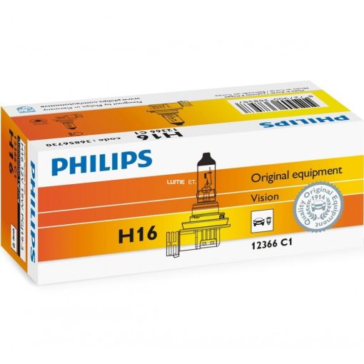 Philips Original Vision +30% 12366C1 H16