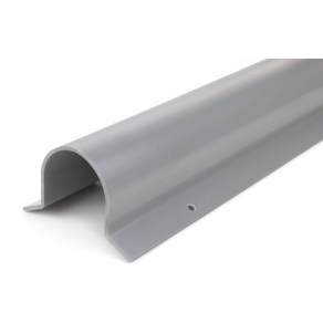   Póznafelvezető, oszlopra csavarozható félcső, UV-álló, MA 70 szürke 3m/szál 002149 Univolt