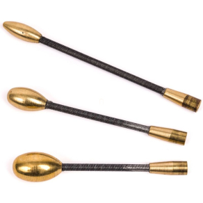   Katimex Rugós vezetőfej készlet, átm. 7/10/13 mm, M5 menet, sárgaréz, 3db/csomag KB-FFK SET 7-10-13 (101042) 106344