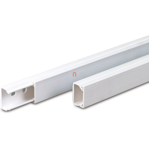   MIK 40/40 kábelcsatorna fedéllel fehér, UV-álló, lángálló 004865 Univolt
