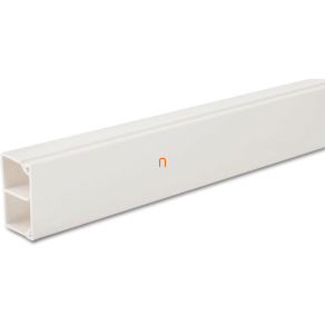   MIK 25/40/2 kábelcsatorna fedéllel, válaszfallal fehér, UV-álló, lángálló 004867 Univolt