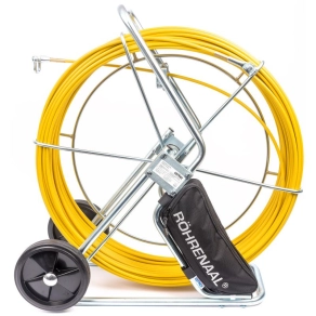   Katimex Berudaló 120m/9mm üvegszálas, dobátmérö 750 mm, tartozékkal RA 120 RÖHRENAAL 120m (103012) 014600