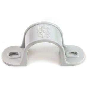   S 50 világosszürke omega csőbilincs műanyag csőhöz 020583 Univolt