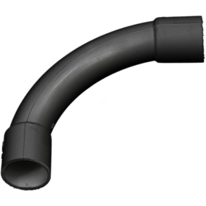   HFSB 40 halogénmentes fekete könyök tokozott 106169 Univolt