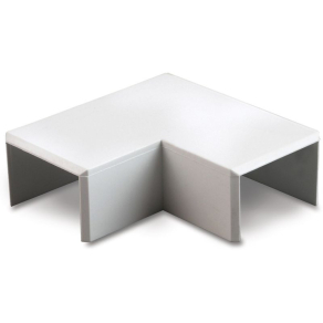   Lapos sarokelem az MIK csatornákhoz, UV-álló SFW 40/40 fehér 023003 Univolt