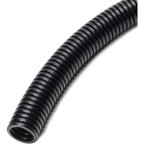   HFXS 50 fekete 25M halogénmentes flexibilis gégecső olajálló 023660 Univolt