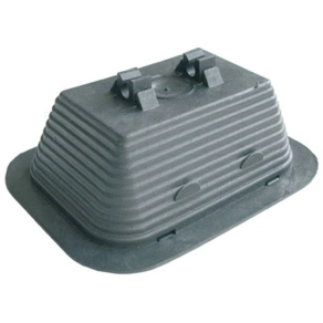   Betonkő műanyag házban, 8mm-es körvez. kettős vezetéktartás 081904 Univolt