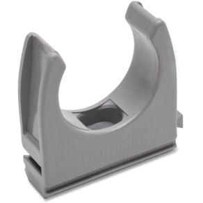   CL 40 pattintós csőbilincs, sorolható szürke 082222 Univolt