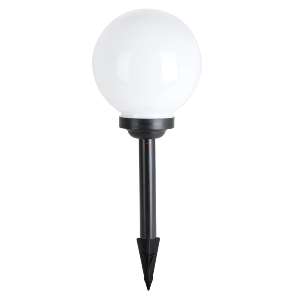 Kültéri napelemes földbe szúrható LED gömb lámpa, 40 cm - Puglia Eglo 22442, 3000 K, 0,2 W, 1,2 V, IP44