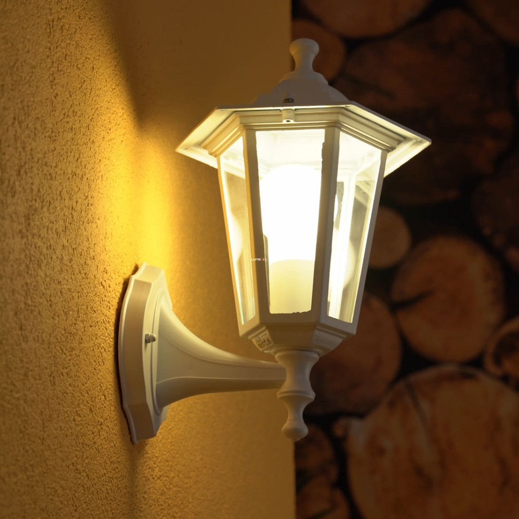 Kültéri fali lámpa fehér színben, 35 cm (Laterna 5)