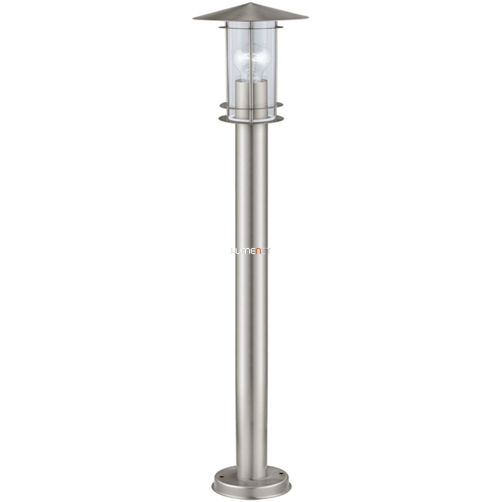 Kültéri állólámpa, 100 cm, ezüst-áttetsző (Lisio)