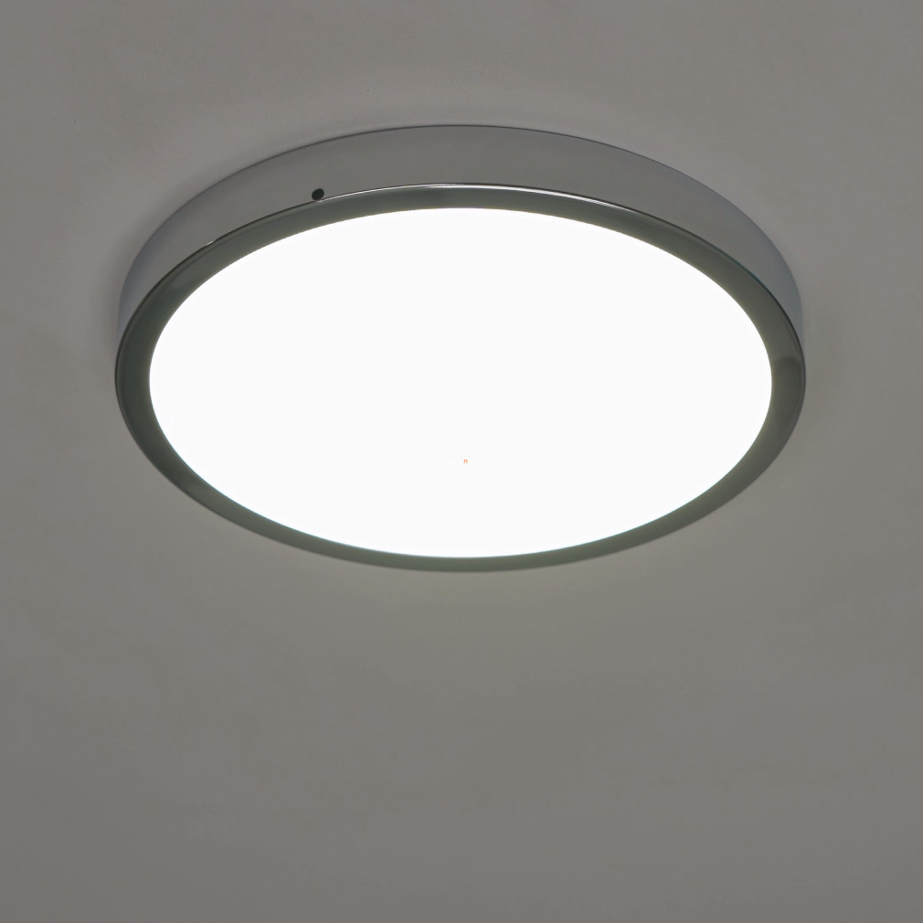 Mennyezeti LED lámpa fürdőszobába 20,5 W, hidegfehér, fehér-krómszínű (Fueva)
