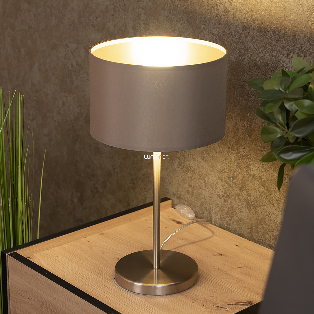 Tópszínű asztali lámpa (Maserlo)