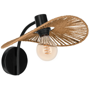   Natúr fali lámpa - Siruela Eglo 31964, 1xE27 foglalattal, 220-240 V, IP20