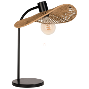   Natúr asztali lámpa, 46,5 cm - Siruela Eglo 31965, 1xE27 foglalattal, 220-240 V