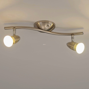   Spot lámpa két foglalattal, nikkel színű - Magnum Eglo 32838