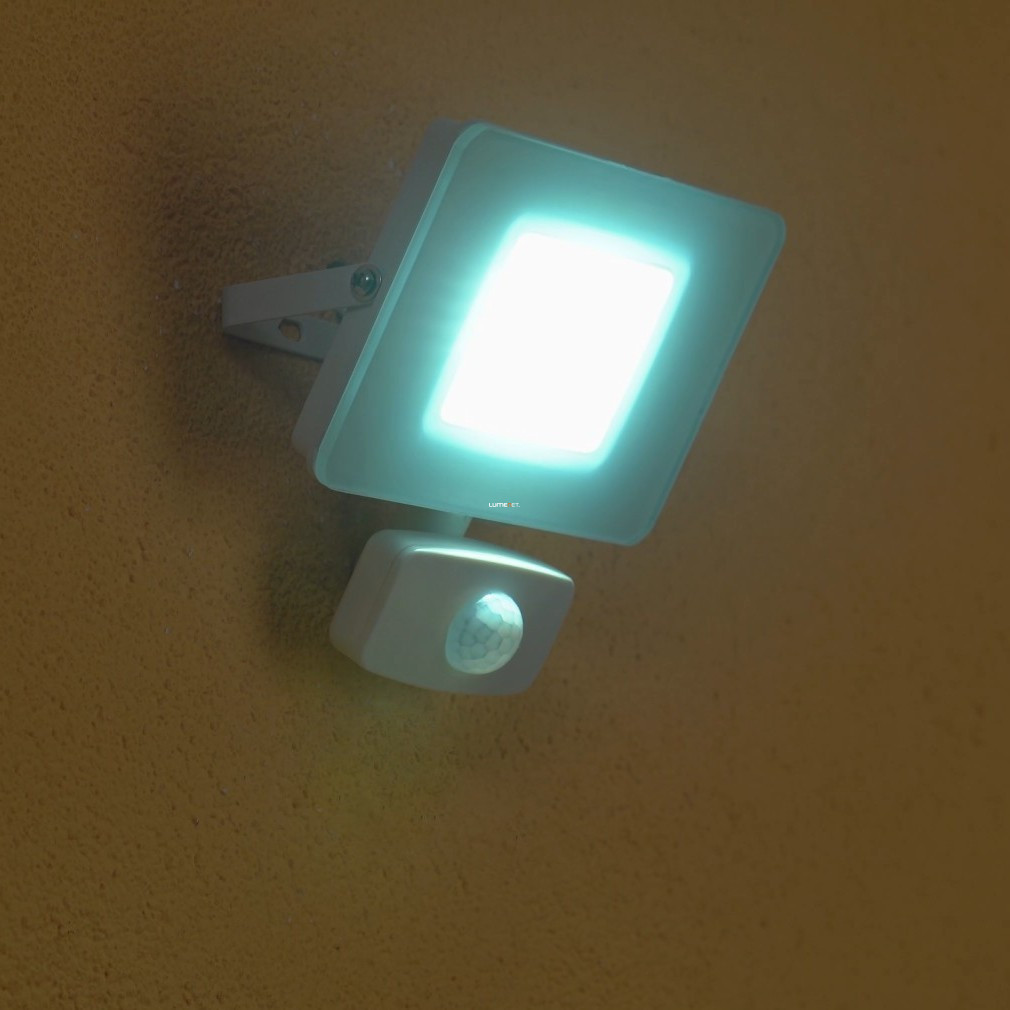 Mozgásérzékelős LED reflektor 20 W, hidegfehér (Faedo)