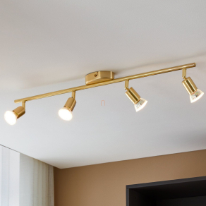   Karos spot lámpa - Buzz-Led Eglo 33187, 4xGU10 foglalattal, 220-240 V, IP20, fényforrással