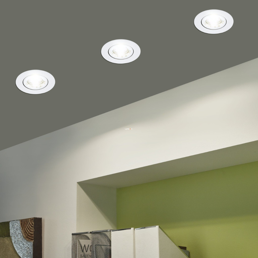 Süllyeszthető LED spot lámpa fehér színben (Saliceto)