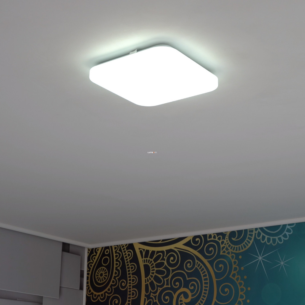 Szögletes mennyezeti LED lámpa 11,5 W, hidegfehér, fehér színű (Frania)