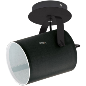 Spot lámpa, fekete-fehér színű - Villabate Eglo 33645