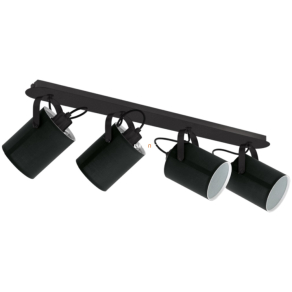   Spot lámpa négy foglalattal, fekete-fehér színű - Villabate Eglo 33648