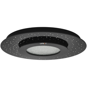   Távirányítós mennyezeti LED lámpa 24 W, melegfehér, fekete - Azurekka Eglo 33711