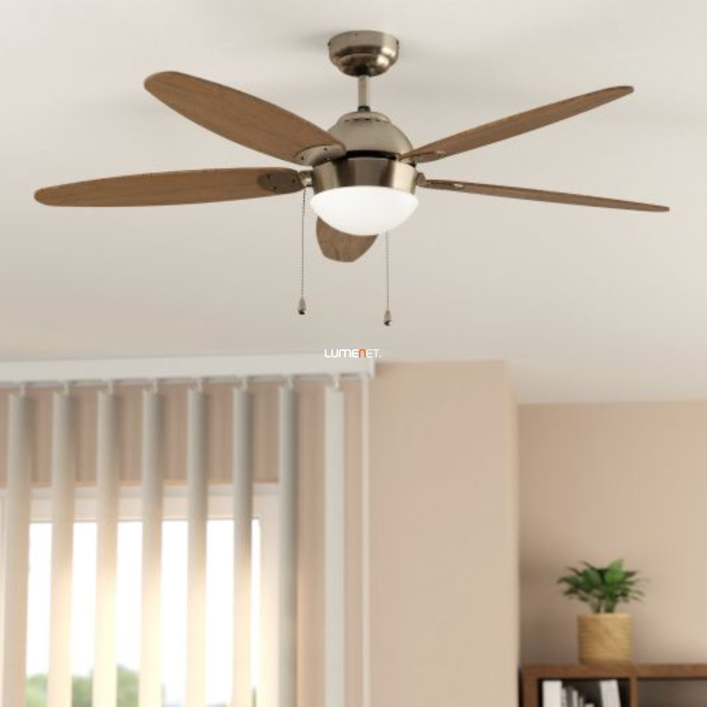 Szabályozható ventilátoros mennyezeti lámpa, fehér színű (Susale)