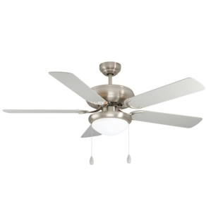   Szabályozható ventilátoros mennyezeti lámpa két foglalattal, fehér-ezüstszínű - Ballina Eglo 35078