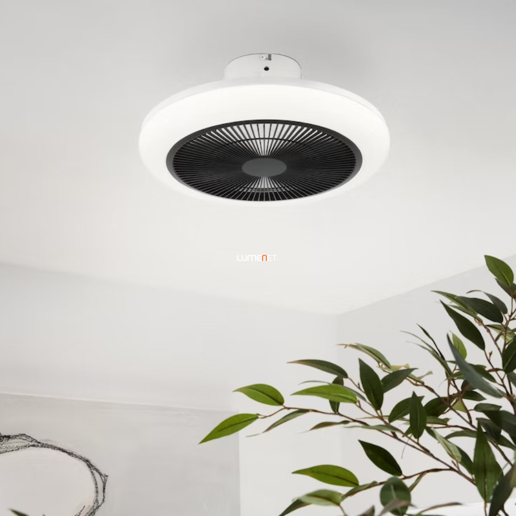 Távirányítós mennyezeti LED lámpa 3X8,5 W, hideg-melegfehér, fekete-fehér színű (Kostrena)