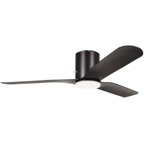   Távirányítós mennyezeti LED lámpa 17 W, hideg-melegfehér, fekete - Kawana Eglo 35176