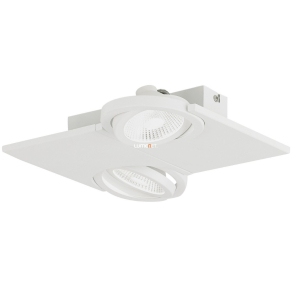 LED spot lámpa 2x5 W, melegfehér, fehér - Brea Eglo 39134