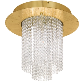   Szabályozható mennyezeti LED lámpa 10x4,3 W, melegfehér, arany színű - Vilalones Eglo 39398
