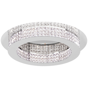   Szabályozható mennyezeti LED lámpa 14x3,15 W, melegfehér, króm - Principe Eglo 39402