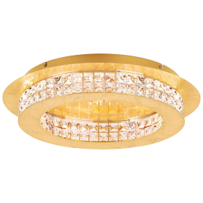   Szabályozható mennyezeti LED lámpa 10x3,15 W, melegfehér, arany színű - Principe Eglo 39405