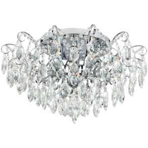   Kristály csillár hat foglalattal, 60 cm - Fenoullet Eglo 39521