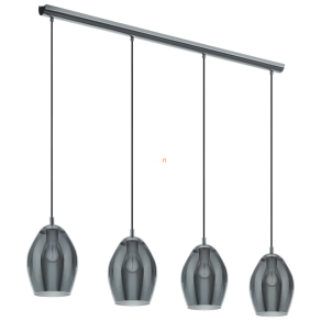   Függesztett lámpa négy foglalattal, nikkel-füstszínű - Estanys Eglo 39566