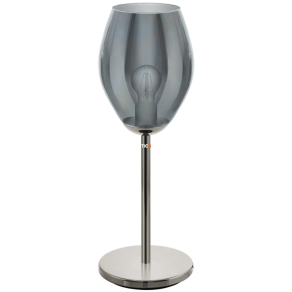   Asztali lámpa, boros pohár alakú, 56 cm - Estanys Eglo 39568, 1xE27 foglalattal