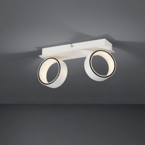   Mennyezeti LED lámpa 2x5 W, melegfehér, fehér-krómszínű - Albariza Eglo 39585