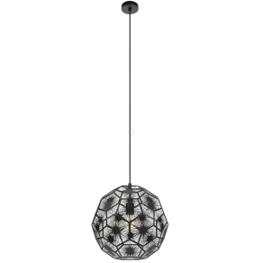   Árnyékvető függesztett lámpa, geometrikus, 41 cm - Skoura 1 Eglo 39618, 1xE27 foglalattal, 220-240 V