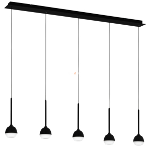   Szabályozható függesztett LED lámpa 5x4,5 W, melegfehér, fekete - Nucetto Eglo 39712