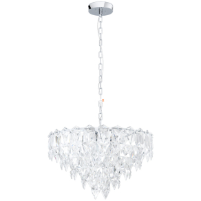   Kristály csillár, többszintes, 60 cm - Carvario Eglo 39724
