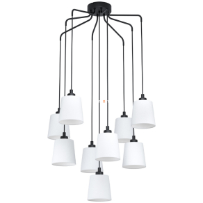   Csillár zsinóros függesztéssel fehér színben, 9 karos - Bernabetta Eglo 39738