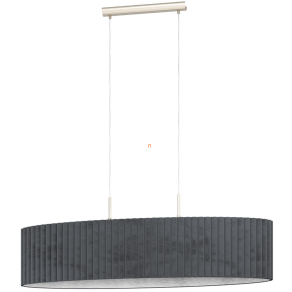   Függesztett lámpa két foglalattal, nikkel-szürke színű - Tamaresco Eglo 39773