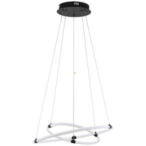   Függesztett LED lámpa 36 W, melegfehér, fehér-fekete - Banderillas Eglo 39839