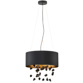   Függesztett lámpa három foglalattal, fekete - Escuela Eglo 39845