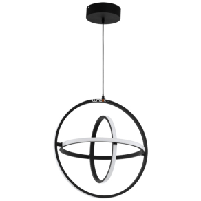   Függesztett LED lámpa 37,8 W, melegfehér, fekete-fehér színű - Retornio Eglo 39892