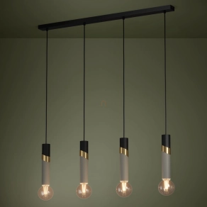   Függesztett lámpa - Cedral Eglo 39936, 4xE27 foglalattal, 220-240 V