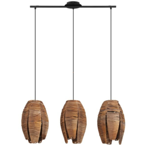   Natúr függesztett lámpa 3 foglalattal - Mongu 1 Eglo 43295