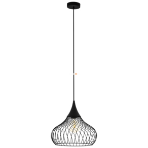 Függesztett lámpa, fekete - Staverton Eglo 43344